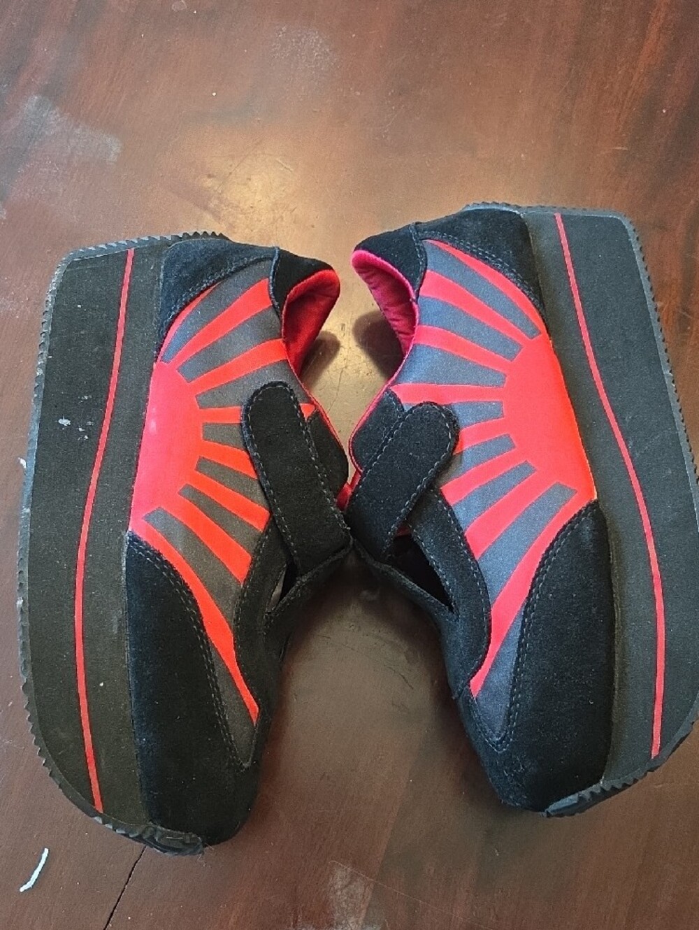 Volatile Rising Sun Vintage Platform Sneakers Size 8.5 Women - Picture 4 of 9